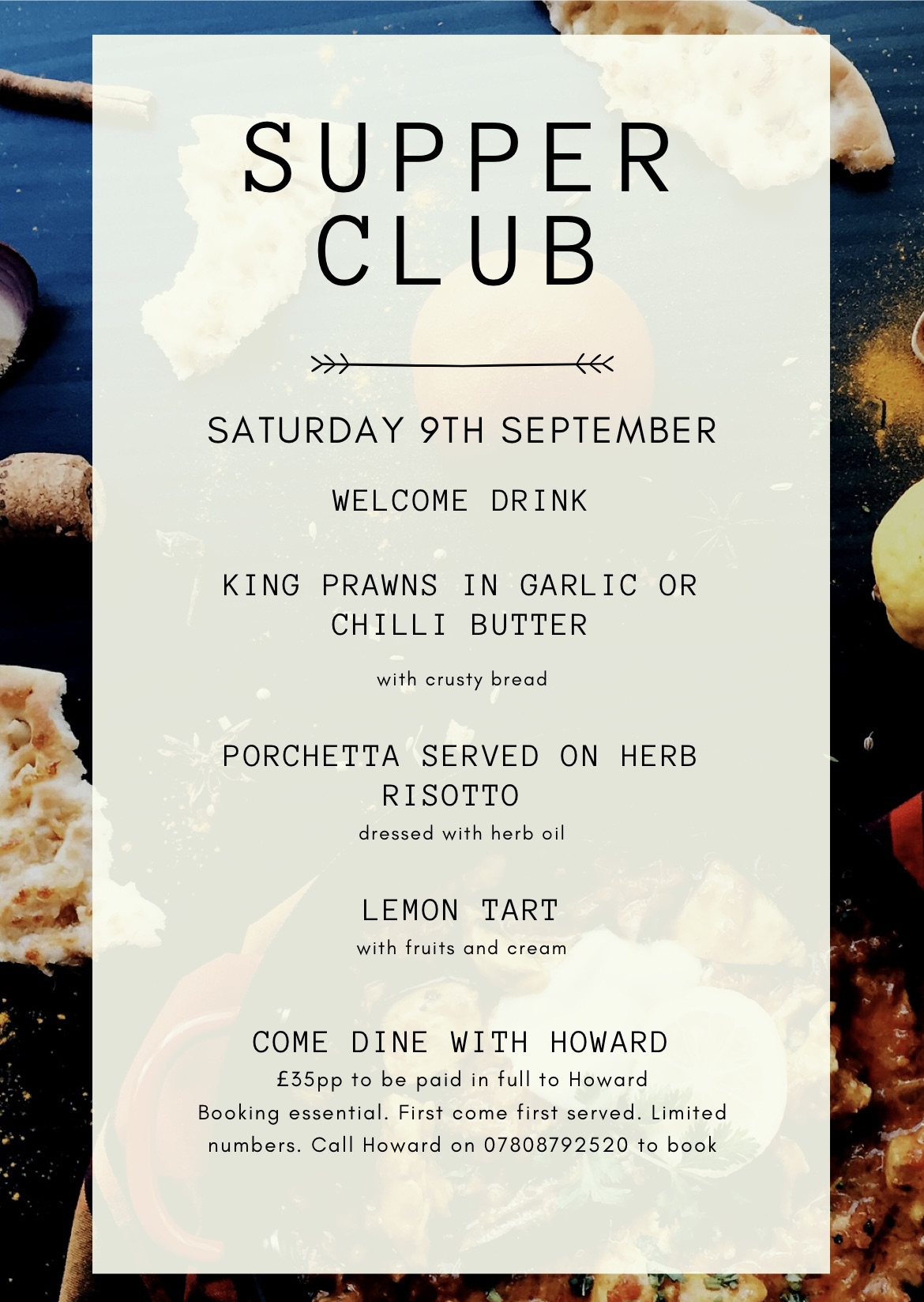 Supper Club with Howard D'Silva