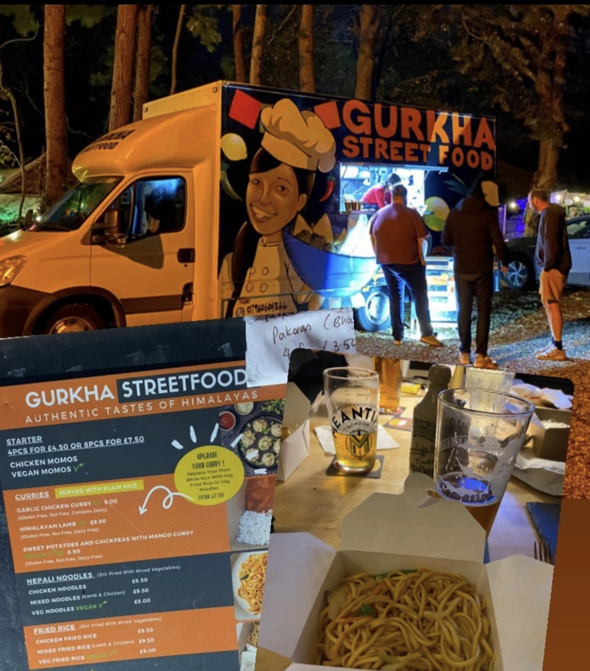 Gourmet Junction at The Cock Inn with street food provided by GKitchen