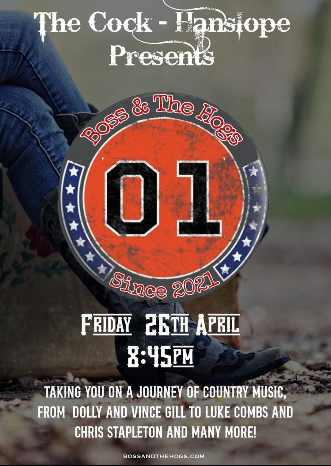 Live Music at The Cock Inn, Hanslope with THE HUSH